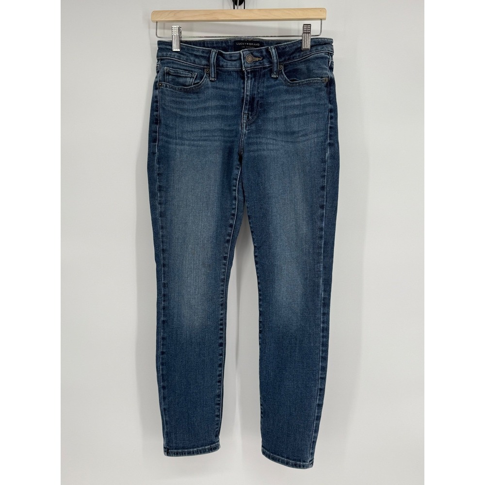 Lucky Brand‎ Women's Low Rise Skinny Lolita Jeans Medium Wash Size 6/28 Ankle
